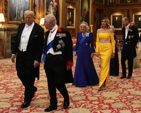 Royals Roll Out Red Carpet Amid Protests; Jimmy Kimmel Taken Off Air Over Charlie Kirk Comments